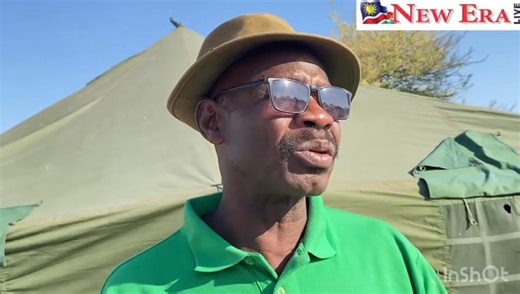 Civic duty… IPC candidate for Outapi Constituency, Fillemon Shikwambi, cast his vote this morning at Omunyele polling station. Speaking shortly after voting, Shikwambi described the electoral process as smooth, orderly, and fast, noting that polling officials were ready on time and that the first ballot was cast as early as 07h00. While satisfied with the voting arrangements, Shikwambi observed that turnout has been slow in the early hours. Video: Auleria Wakudumo | New Era Newspaper