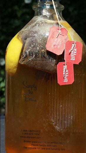 How to Make Sun Tea at Home #tutorial #summer