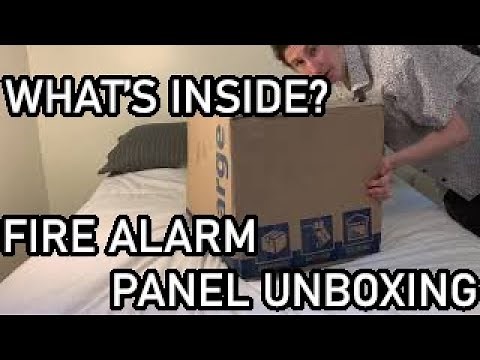 Unboxing a Fire Alarm Control Panel! What's inside?
