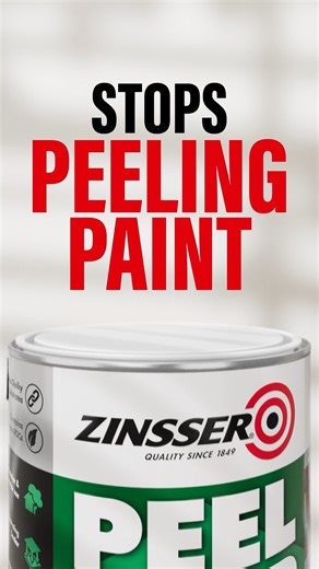 Peeling paint slows the job down and leads to call backs if it’s ignored. Seal it once, stabilise the surface and crack on knowing the base is locked down and ready for paint. A simple step that makes a big difference. The Mark of a Pro. | Zinsser UK
