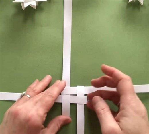 Woven Paper Stars Tutorial