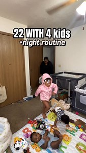 3.4K views · 3.6K reactions | Night routine with the 3 little kids 22 year old mom of 4 #realisticmomlife #MomsofTikTok #relatable #teenmom #itsmamaniya #nightroutine #youngmom #sahmof4 #viral #explore #exploremore #fy #fyp #explorepage #fyp | Aniiyamonai | Facebook