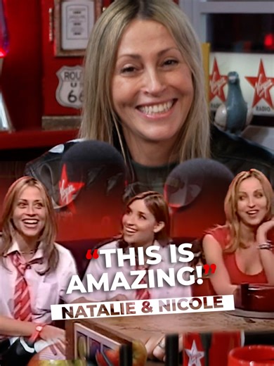 Natalie and Nicole Appleton are back! Reuniting after 23 years with a new single and loving the return of TFI Friday on Virgin Radio 📻 #nicoleappleton #natalieappleton ##virginradiouk #tfifriday