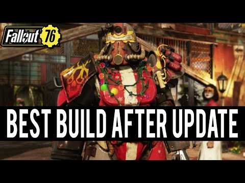Fallout 76 | NEW BEST BUILD AFTER UPDATE! Best Perk Cards, Legendary Weapons, & Armor to Use Now