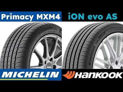 Michelin Primacy MXM4 vs Hankook iON EVO AS