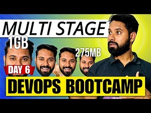 Reduce your Docker Image size by 80% with Multistage Docker Builds | Day 6 DevOps Bootcamp
