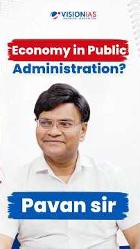 How Is Economy Covered in Public Administration?
