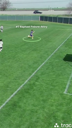 One-Touch Cross → Perfect Header Finish 🔥