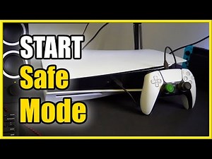 How to Start PS5 in Safe Mode & Rebuild Database (Stuck Tutorial)