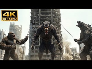 Godzilla & King Kong Finally Team Up 🦍🦖 | Against Werewolf |