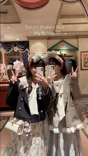 シェリーメイちゃんの新グッズ可愛すぎた🧸🩵 ⸝꙳ #ディズニーシー #ディズニーシー25周年 #シェリーメイ