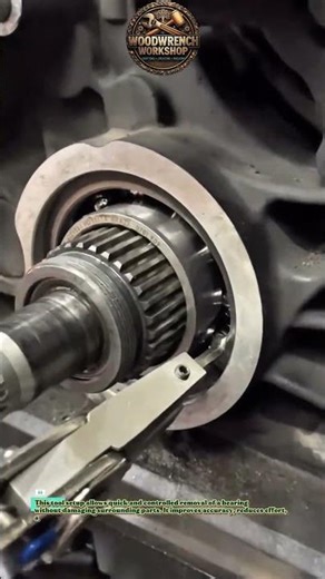 Smart Bearing Removal Trick! Fast & Precise Mechanic Hack