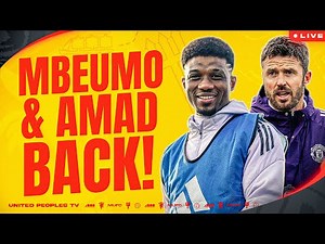 Carrick's First Training Session, Amad & Mbeumo BACK | United Is Broken, What Can We Do? |