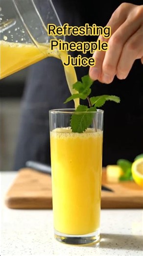 Ep 24 : quick summer drinks | Pineapple juice |#pineapplejuice #simplysatvic