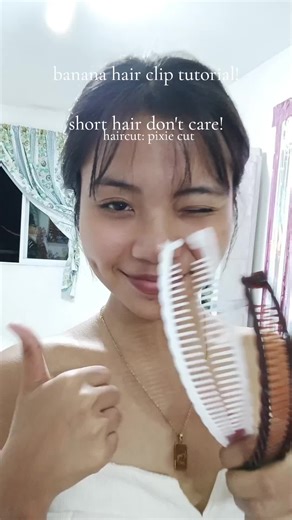 Short Hair Banana Clip Hairstyle: Step-by-Step Tutorial