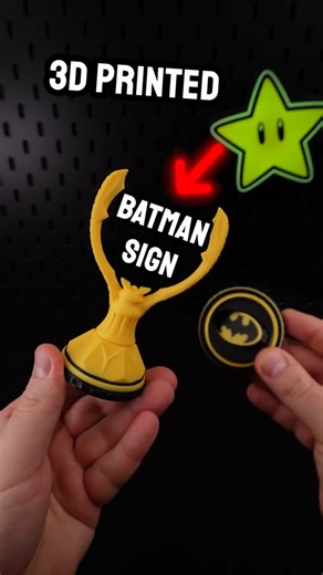 3D Printed Batman – Superhero Series Fidget Spinner #3dprinting #batman #fidgetspinner