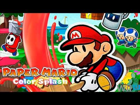 Paper Mario: Color Splash (Wii U) - Part 9 - No Commentary