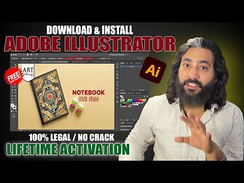 How to Download Adobe Illustrator for FREE on PC & MAC (2025) @trickyvikk