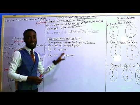 Relations, Mappings and Functions | Video 1