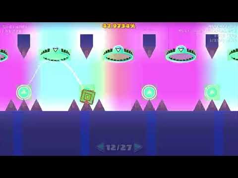Geometry Dash | Learning H B F S (Insane Demon) #3 [JUMP FROM B / WAY TOO FAST]
