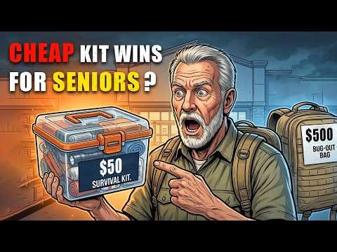 The $50 Walmart Survival Kit That Beats a $500 Bug Out Bag — For Seniors