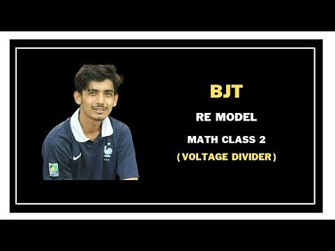 56. BJT RE Model/T Model Math Class 2 || BJT Transistor Bangla Tutorial