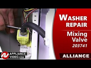 Washer - Filling While Unit is Shut Off - Mixing Valve Repair and Diagnostic