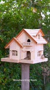 Create a Cozy Home for Birds – Easy DIY Bird House & Feeder #CozyBirdHome #DIYBirdHouse #BirdFeederDIY #BirdLovers #HomeForBirds #NatureCrafts #BackyardBirds #EcoFriendlyDIY #BirdWatching #CreativeHomeProjects | Woodworking Tools