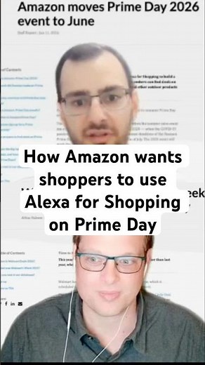 🗣️🎙️ How Amazon Wants Shoppers To Use Alexa for Shopping on Prime Day in 2026