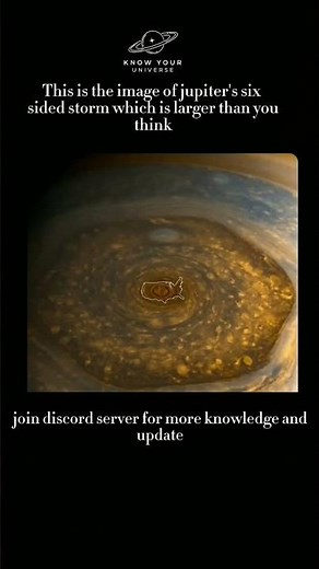 Jupiter's Giant Hexagon Storm Is Bigger Than You Think! 🪐🌪️