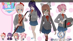 Doki Doki Literture Club Mod for Sven Co-op | SC Mods