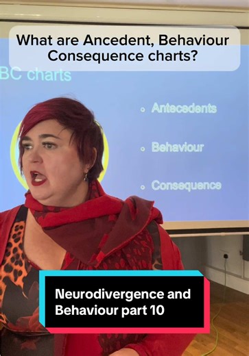 Neurodivergence and Behaviour part 10. What are Antecedent Behaviour Consequence charts? Here is an explanation and how they can help when I a child repeatedly explodes. Want to know more? Join my online workshop. Link in bio and comments. #neurodivergent #inclusion #behaviour #send #teachersoftiktok