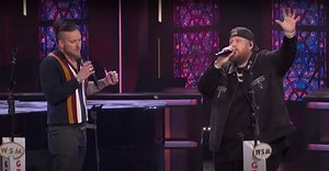 Brandon Lake Jelly Roll Perform 'Hard Fought Hallelujah' at the Grand Ole Opry - Video