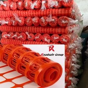 [Hot Item] 100GSM Orange Net Barrier Safety Fence Tensile Plastic Mesh for Construction