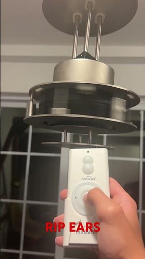 Ceiling Fan makes Grinding Noise, how to fix? (Dry Bearings?) [Minka Aire San Fran Pre-Restoration]