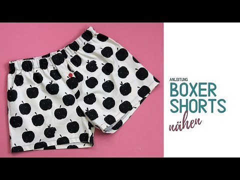 Boxershorts aus Webware nähen: Anleitung & Schnittmuster