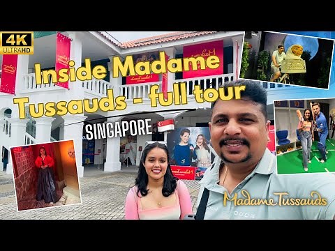 Madame Tussauds Singapore Full Tour | Wax Museum Experience & Marvel 4D Adventure 4K #sentosaisland