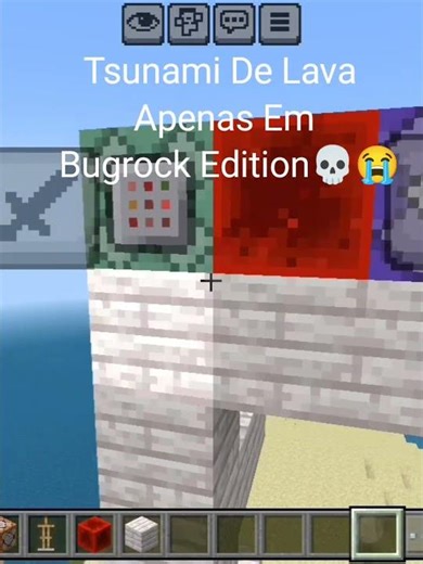 Only in Bugrock Edition😭💀