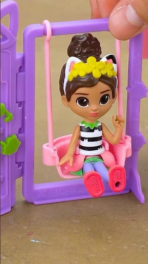 Satisfying with Unboxing Kitty Fairy Garden Party Toys | ASMR Video #gabby #asmr