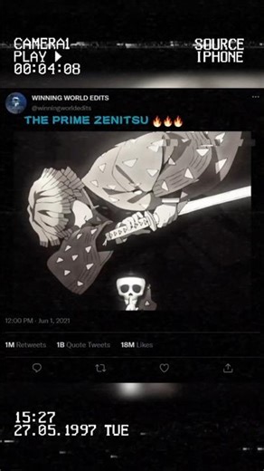 Prime Zenitsu Unleashed! ⚡🔥 | Demon Slayer Edit 💥