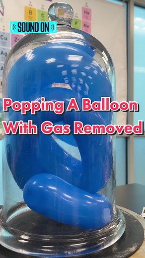 Sound Experiment with Balloon and Vacuum Pump