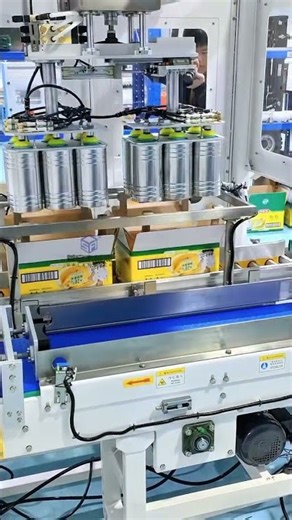 Factory automatic pallet stacking machine. #machine #factoryproducts #factory #productionfacility