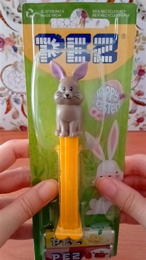 UNBOXING HAPPY EASTER PEZ 💛 #easter #candy #asmr #cute #toys