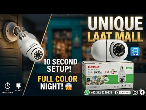 Secura 1080P WiFi Light Bulb Camera Review & Full Setup Guide