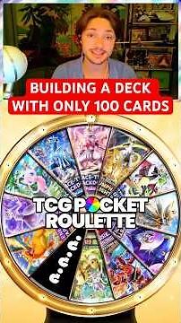 Building a Deck with ONLY 100 RANDOM Cards! - Pokemon TCG Pocket