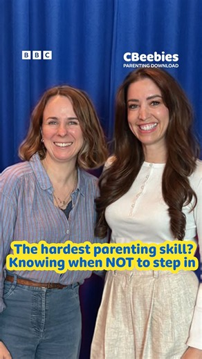 Deciding when to not step in for your child