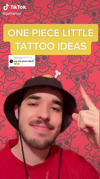 One Piece Minimalist Tattoo Ideas for Men