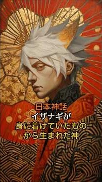 日本神話 イザナギが身に着けていた物から生まれた神