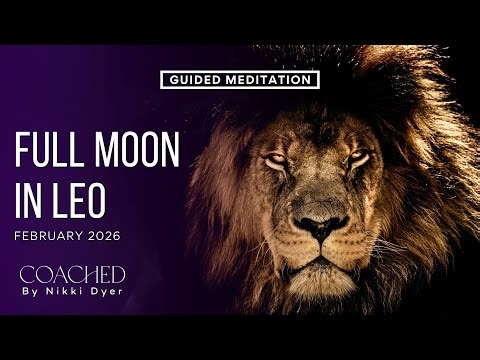 Guided Full Moon Meditation (10 Minutes) | February Snow Moon in Leo