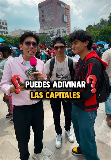Adivina las 3 Capitales MÁS DIFÍCILES del Mundo 🌎 #opinions #mexico #culturageneral #fifaworldcup